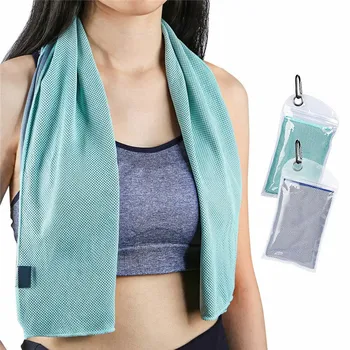 cold towel around neck