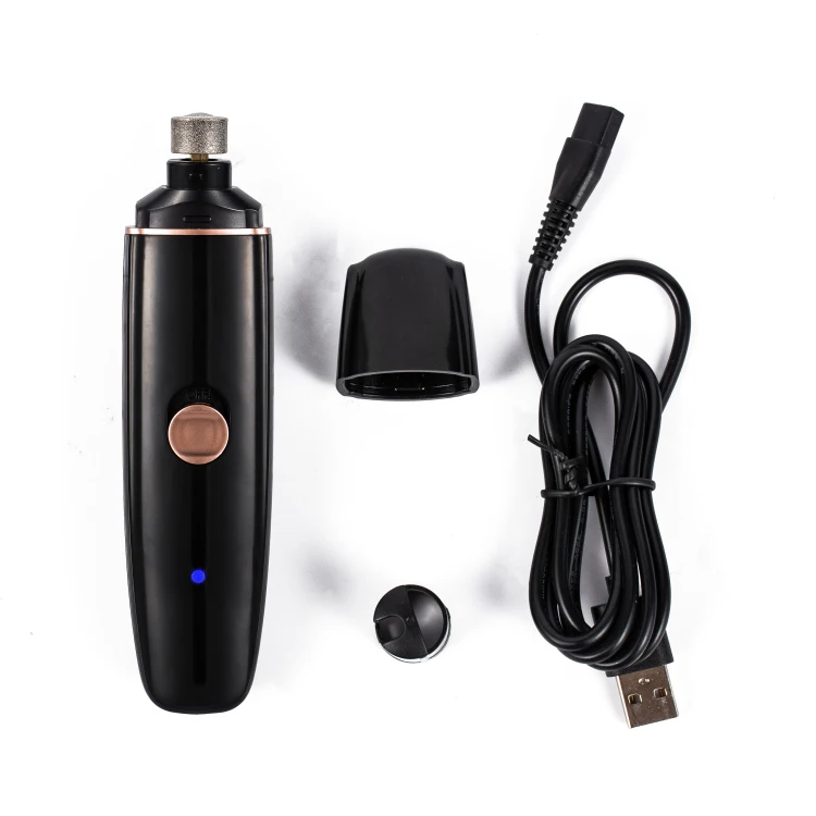 

painless upgraded cordless usb rechargeable dog pet nail grinder, Customized