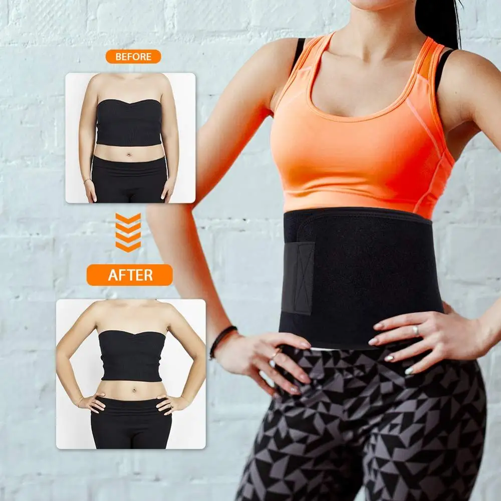 

Custom Sports Sweat Comfortable Tummy Trimmer Fitness Belt, Pink,blue,black ect