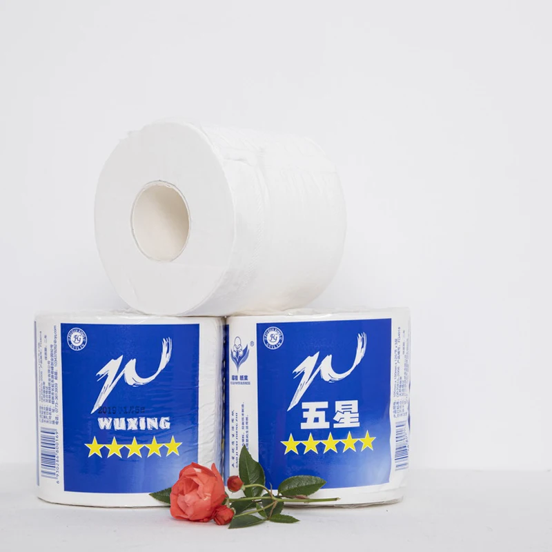 

Fugui custom toilet tissue paper, 4-ply, 200 tissues per roll, Natural white