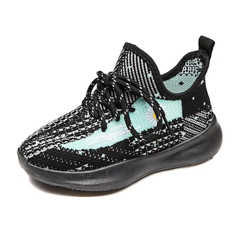 

Sweetlight School Black Basketball High Quality Summer Shoe Mesh Boots Sneaker Sock Winter Girls Shoes For Kids, Yellow,pink, black