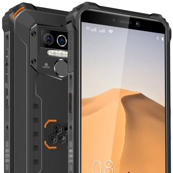 

OUKITEL WP5 Pro 4G Rugged Smartphone 2020 Tough Mobile Phone 4GB+32G 8000mAh Android 10 5.5inch with 4 Camera