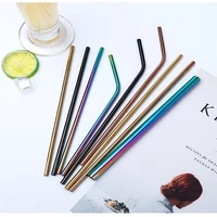 

Amazon Top Seller Metal Drinking Straw Making Reusable metal straw colorful S/S 304