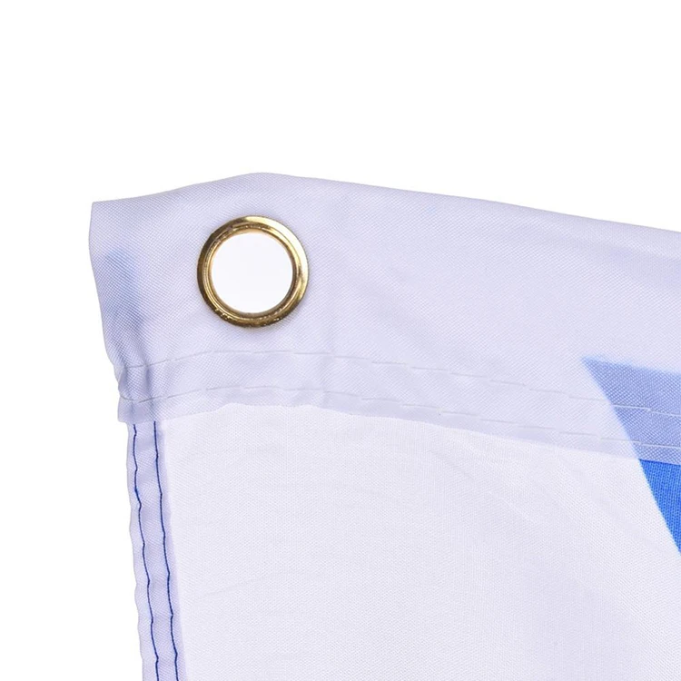 
custom poster flag football flag with 2 grommets for outdoor advertising 