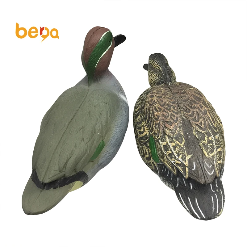 

Decoys Duck Hunting Popular Outdoor PE Material Lightweight View Wind Duck, Gray,yellow,customizable