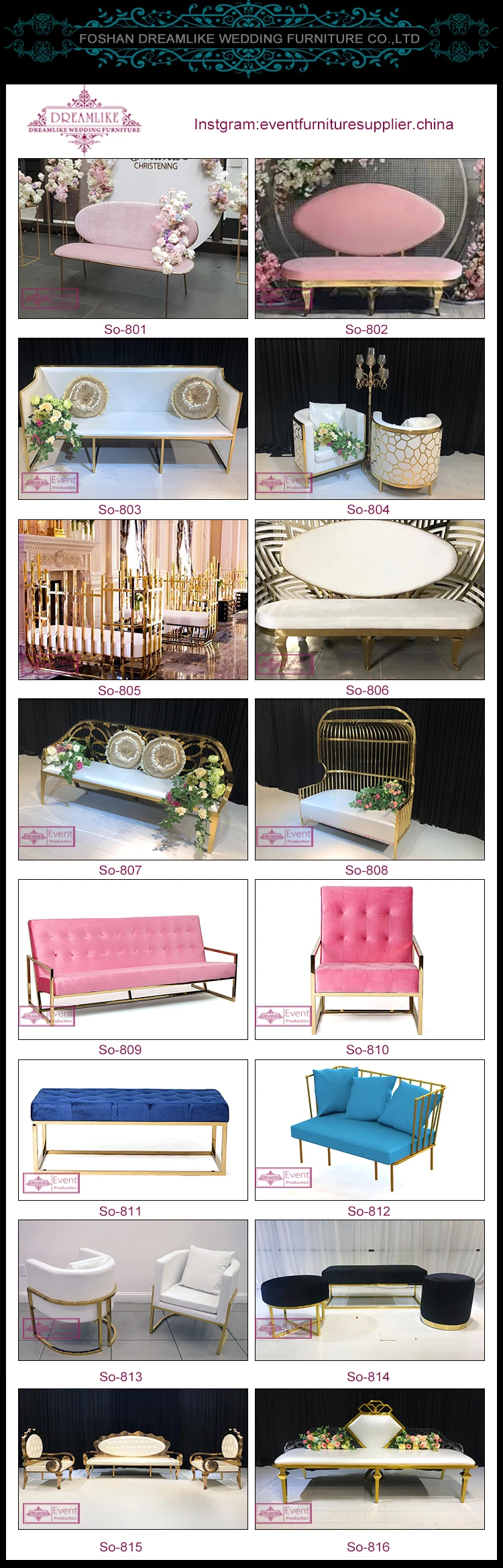 High Quality Wedding Furniture White Rental Wedding Decor Sofa Buy