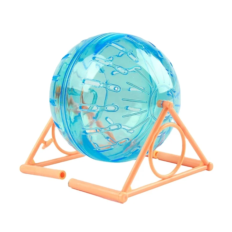 

Hamster Wheel Cage 13.8 cm Silent Jogging Running Training Exercise Ball Toys For Hamster Small Animal, Blue or customized color