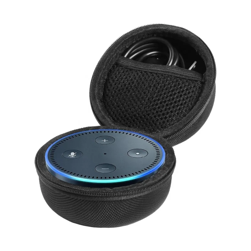

Hot sell mini round custom logo or shape case eva mini speaker case blue tooth speaker storage case for travel, Customized color