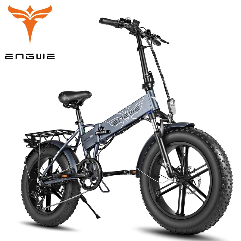 

Ready to Ship ENGWE Bike 20inch EP-2Pro EU/US/UK stock 48V12.8Ah electric Bicycle 750W 45KM/H Fat tire electric Bike