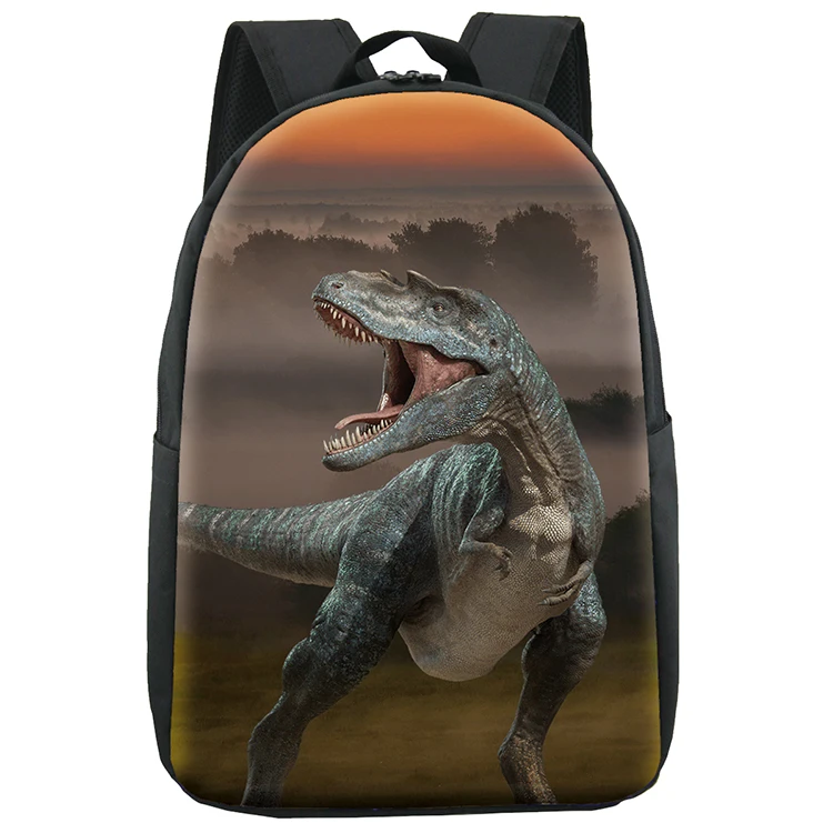 

Dinosaur design sublimation printing school bags kids backpack custom children book bag students backpacks