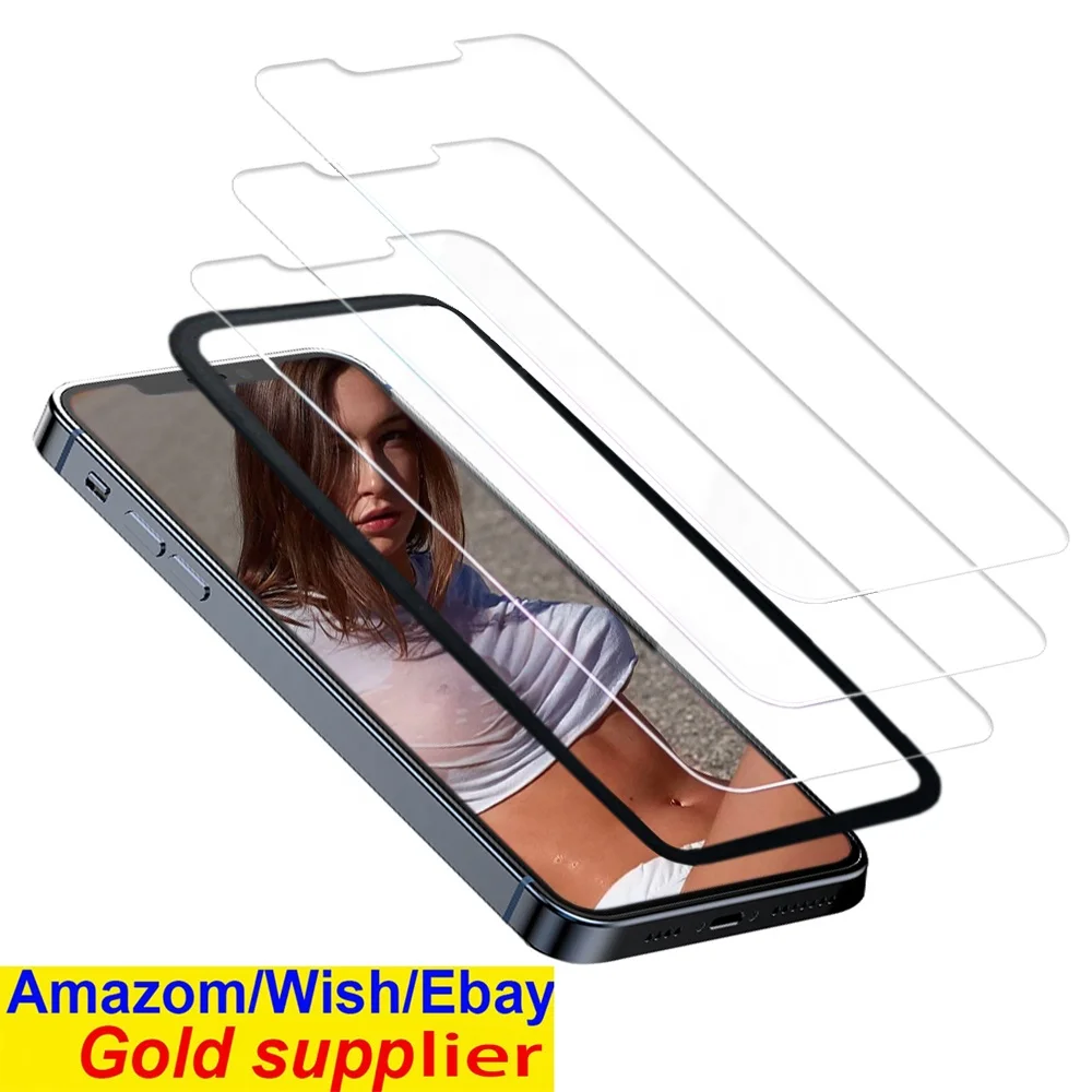 

WaillyNice 2020 amazon top seller new arrivals 3 pack blue light tempered glass screen protector for iphone 11 12