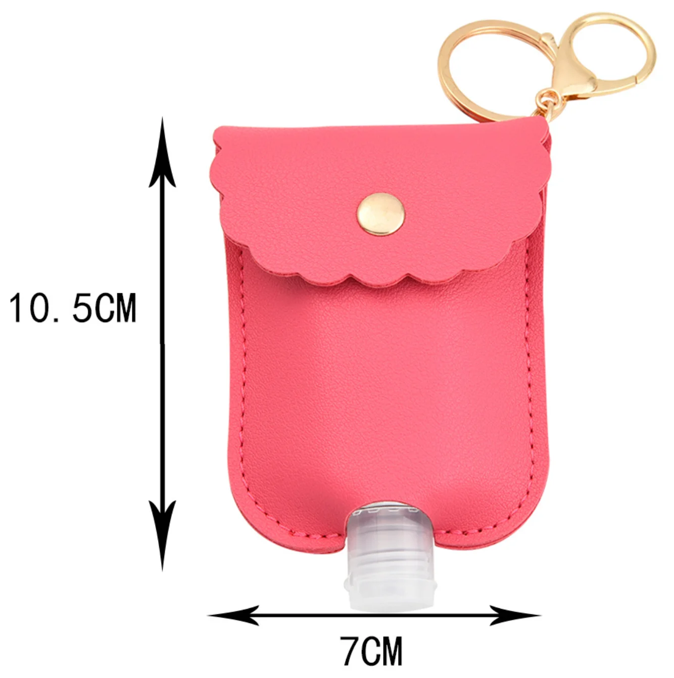 30ml Hand Sanitizer Bottle Holster Keychain Disposable Alcohol Holster Buy Keychains Self