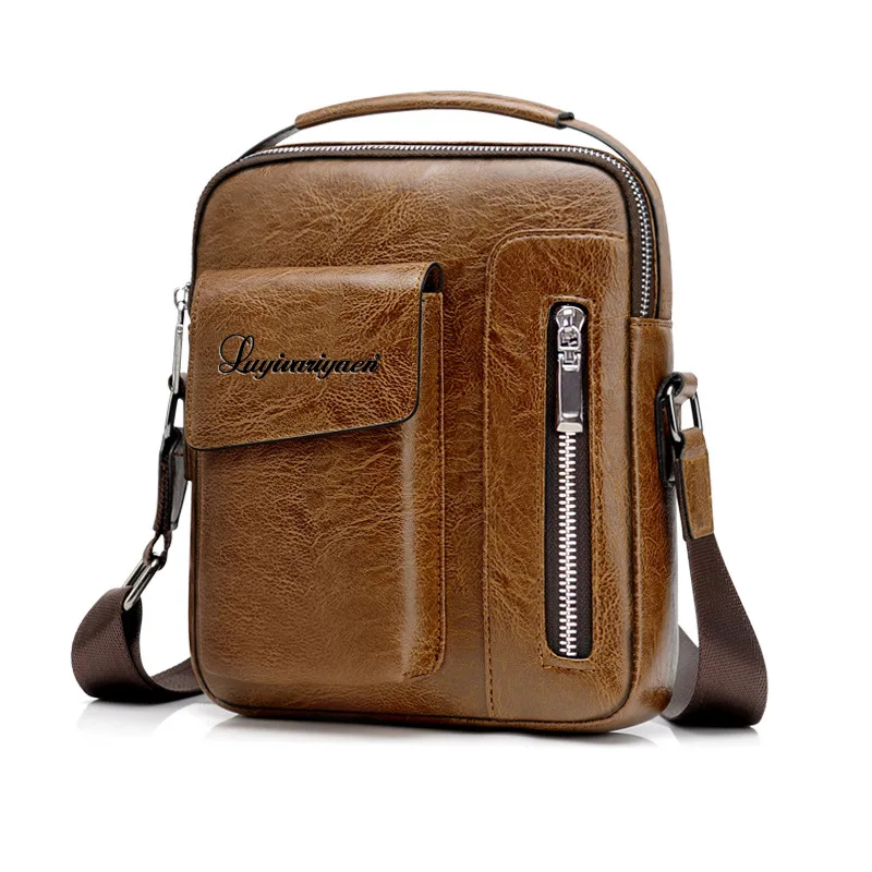 

Latest Sac Bandouliere Homme Leather Messenger Bag Outdoor Sling Bag Men Shoulder