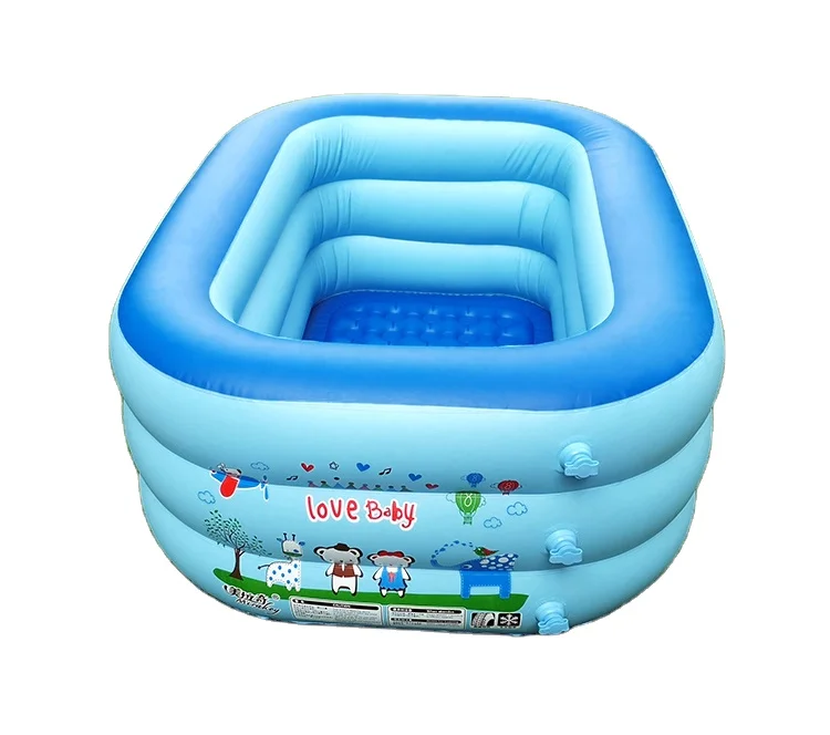 

Summer Garden Indoor Toys Inflatable Children Swimming Pool, Pisces pool blue, pisces pool green, pisces pool