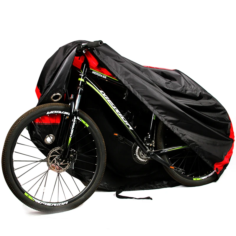 Outdoor Waterproof Bicycle Cover Rain Proof With Lock Hole For Mountain