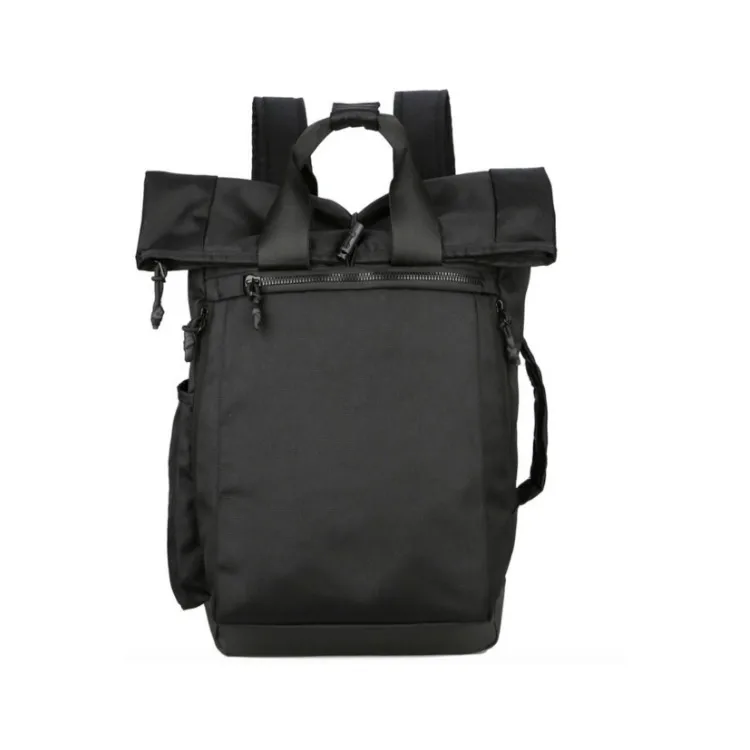 

International market price large capacity roll top backpack