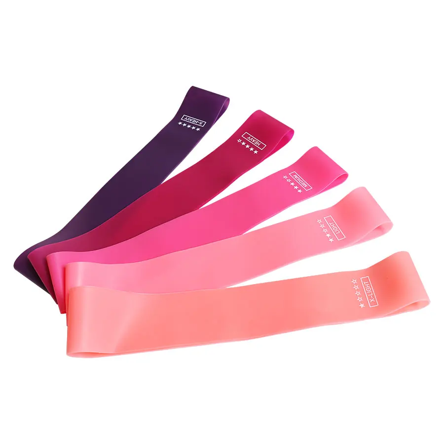 

Workout Equipment Training Gum Exercise Gym Fitness Set Resistence Bands 30lbs