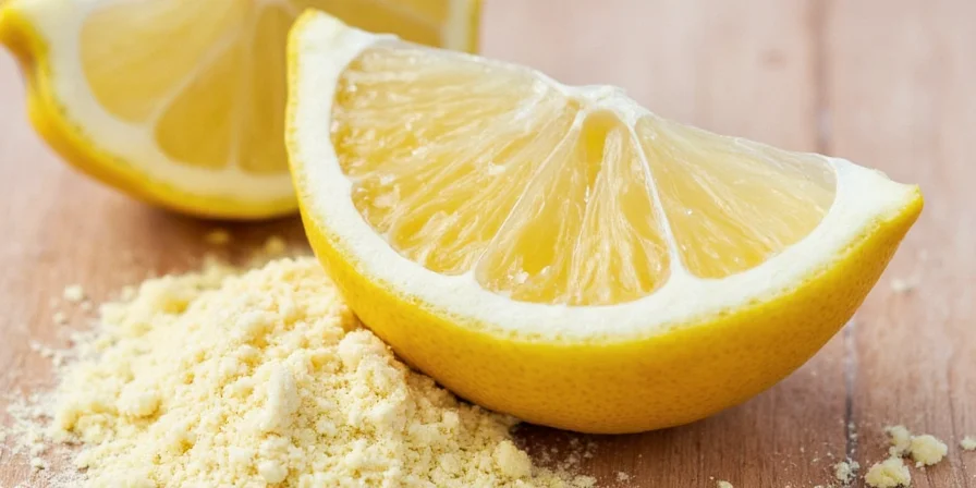 Lemon cupcakes with sprinkle of lemon peel powder