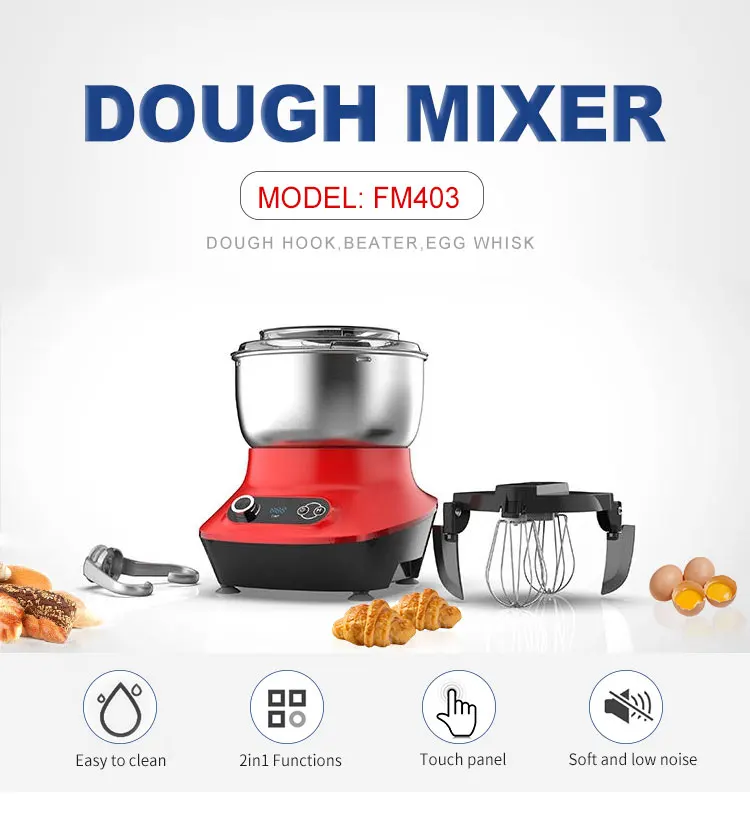 BOWEN FM403 Intelli-gence Fully automatic Dough mixer Multi function  kitchen stand mixer
