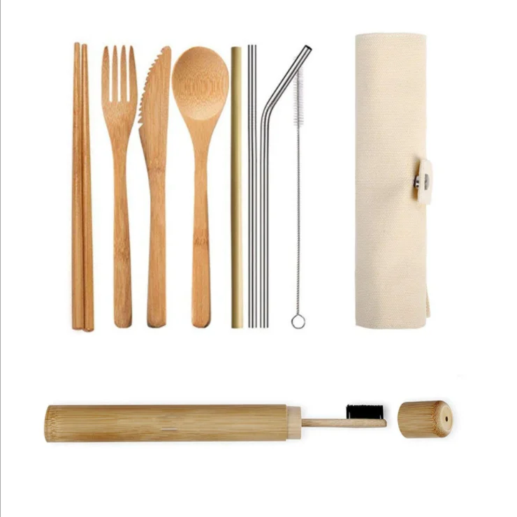 

Bamboo Products Wholesale Hotel Use Disposable Biodegradable Tableware