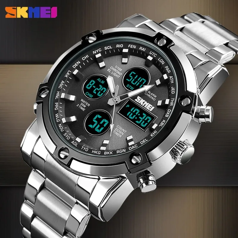 

Inlaid Diamond Woman Luxury Iced Out Crystal Hip Hop 2021 Men Guangzhou Skmei Quartz Watch, As pictures