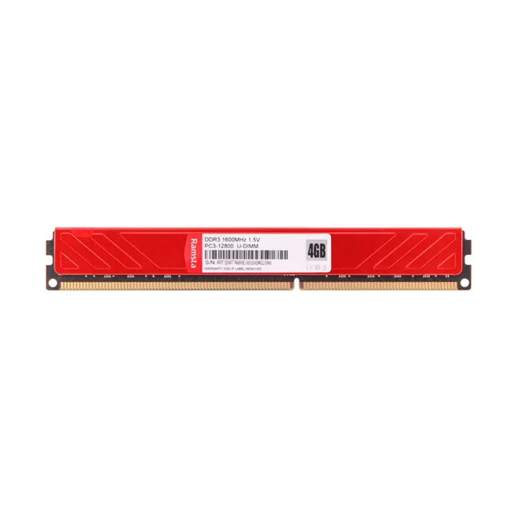 

Hot selling desktop computer ddr3 1600 4G 8G RAM, Red