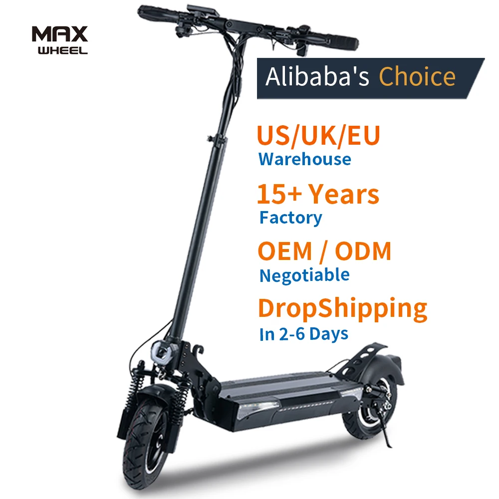 

2021 New Design MAXWHEEL T4 Foldable Skateboard Electric Scooters, Black