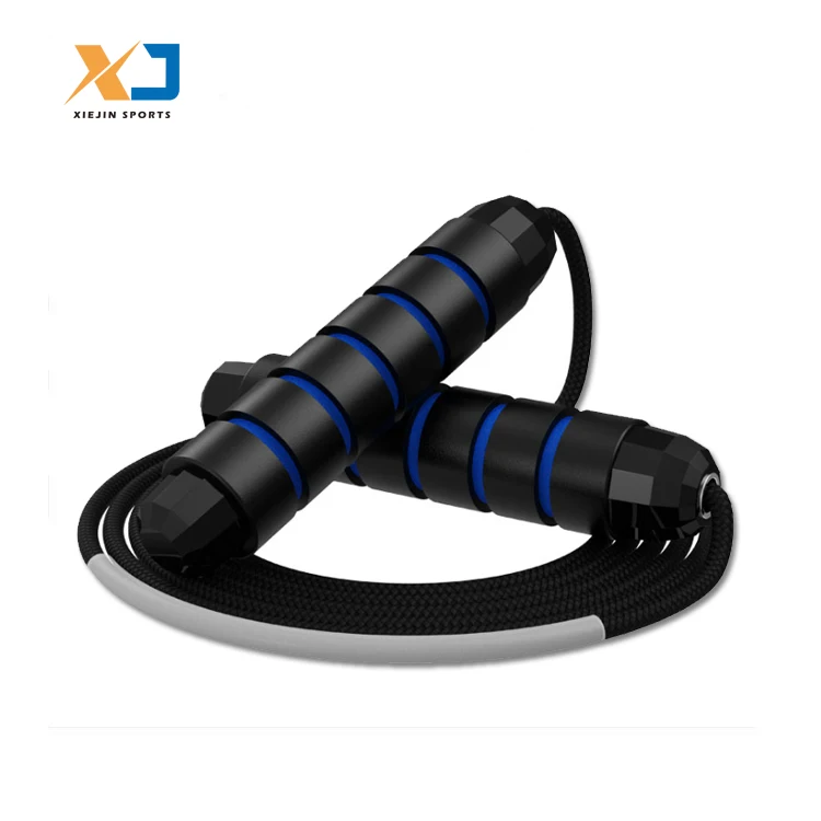 

Fitness Custom Logo Skipping Rope Adjustable Plastic PVC Weighted Jump Rope, Black/blue/red/green