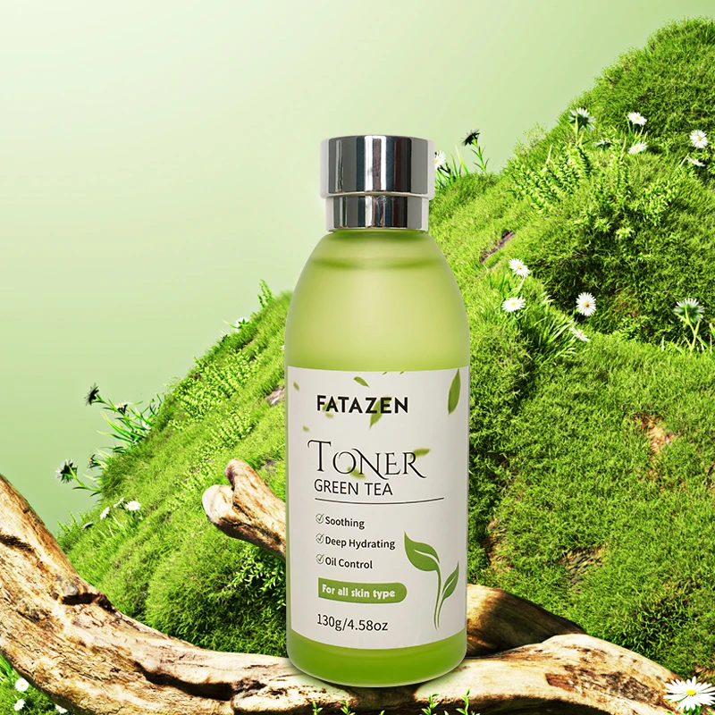 

Private Label Natural Organic Green Tea Facial Hydrating Toner For Oily Skin Moisturizing Soothing Glycolic Acid Toner For Face