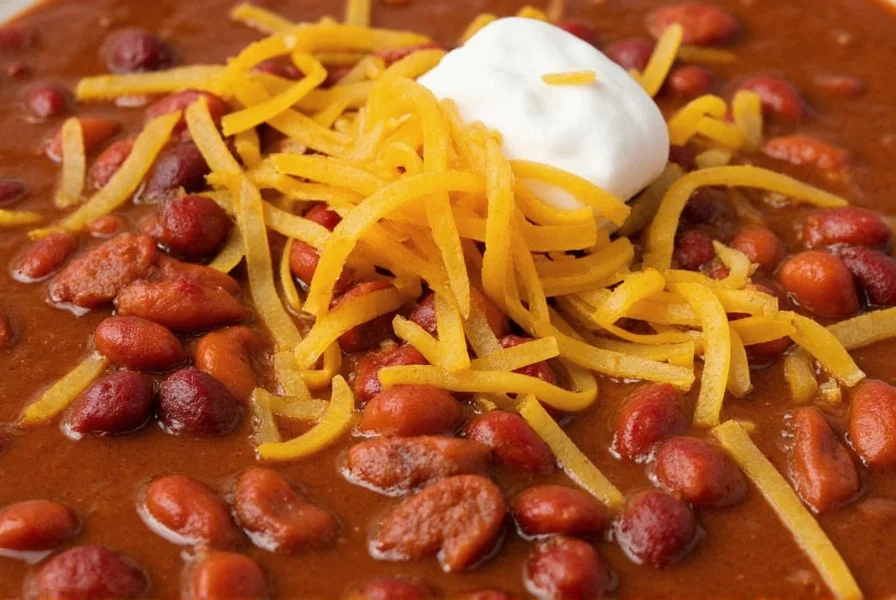 Chili Toppings Platter