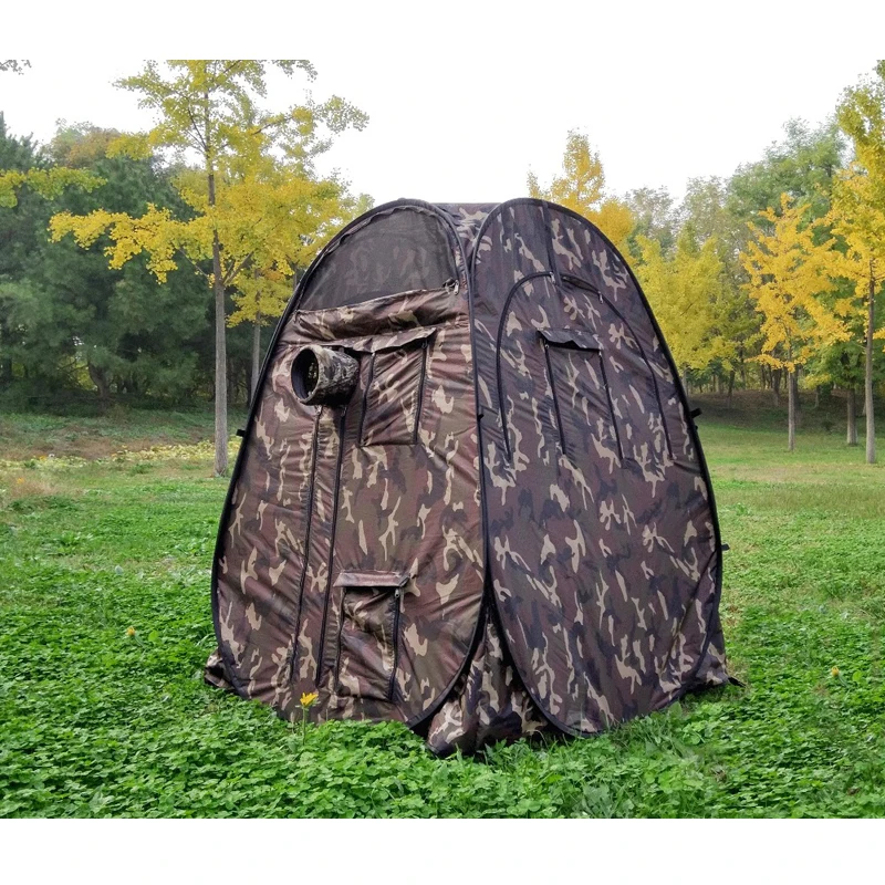 

Single hide!Portable Privacy outdoor watching Pop Up Tent Camouflage/UV function outdoor photography tent watching bird