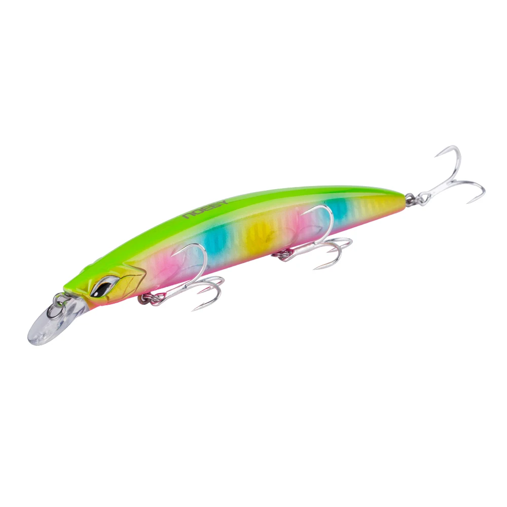 

NOEBY 130mm lures fishing minnow, Customized