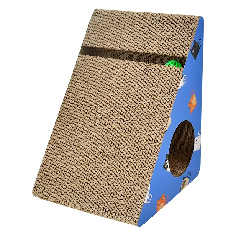 

Eco-Friendly Brown Paper cat scratcher cardboard,cat scratch board
