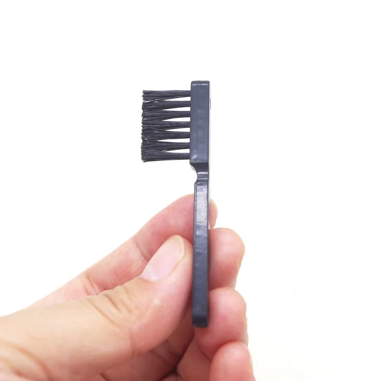 

Made in China 7 holes portable plastic small brushes,dust cleaning tool, Black