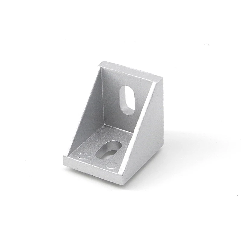 China Manufacturer  1010 40*40mm 40b Strong Japan Style Aluminum Corner Bracket for Aluminum Extruded Profile Robot