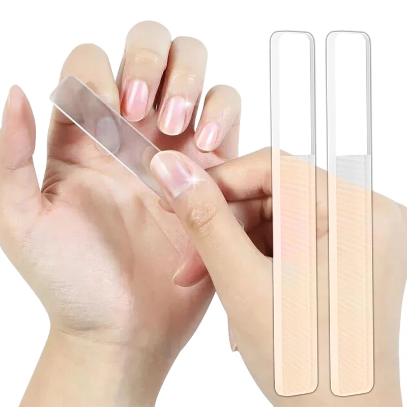 

Top quality professional wholesale nail file buffer manufacturer disposable baby Nano glass shiner