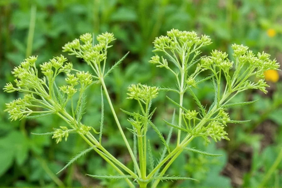 Poison hemlock warning sign