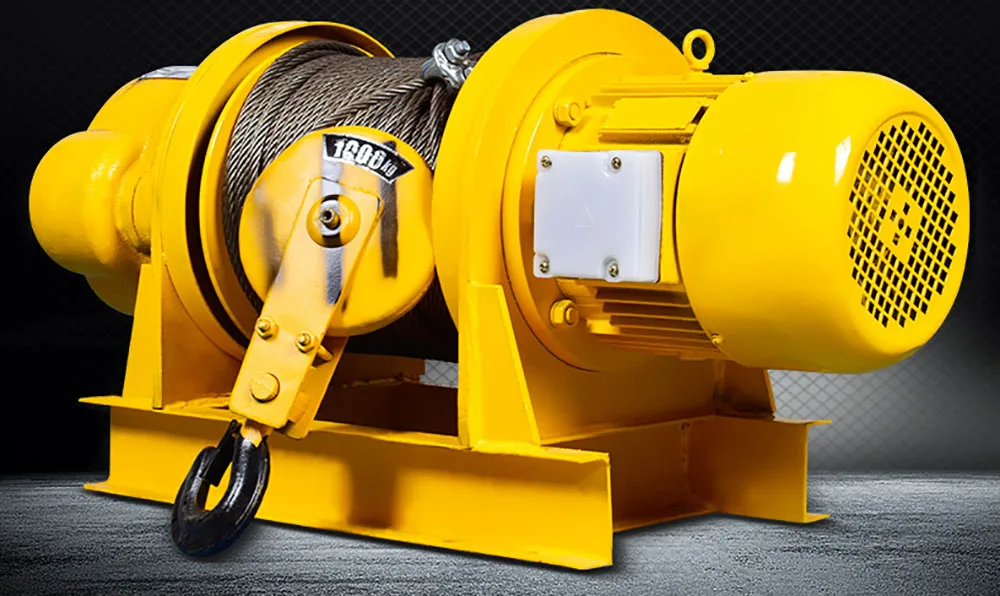 新型号 1000千克钢丝绳电动绞盘和施工升降机与更低的价格