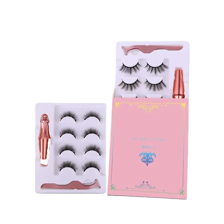 

Custom High Quality Custom Eyelash Packaging Magnetic 3d Reusable Magnetic Eyelash Kit