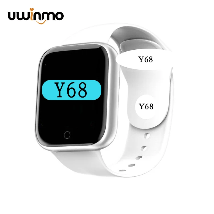 

Y68 Smart Watch Heart Rate Blood Pressure Waterproof Cheap Custom Sleep Tracker Step Counter Y68