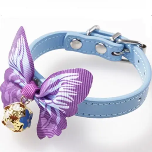 

Pet Products Pet Accessories Dog Cat Bow Bell Collar, Suitable for Cats and Small Dogs Butterfly Shape