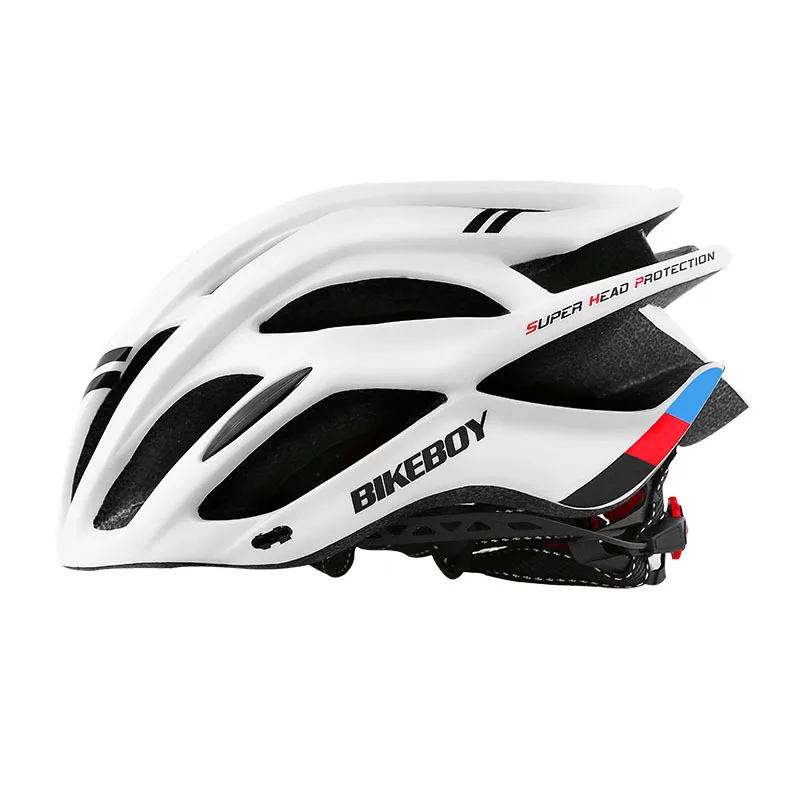 

2020 Hot Sale Anti-Shock In-Molded Adjustable Bicycle Helmet Mountain Bike Helmet for Riding, Blue, white, red, black