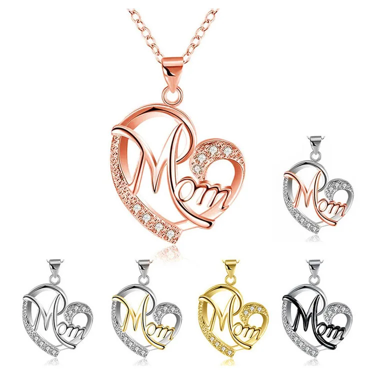 

2020 mothers day gifts jewelry Diamond necklace For mothers day gifts, Customized color/as show