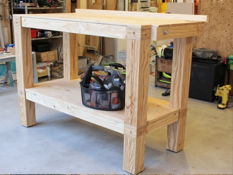 diy garage workbench