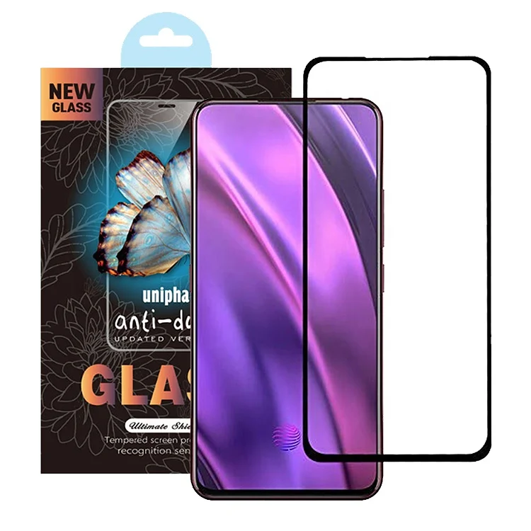 

China 13 Years Factory Strong Protection 2.5D Round Edge Full Cover Tempered Glass for Vivo V15 Pro Screen Protector Film