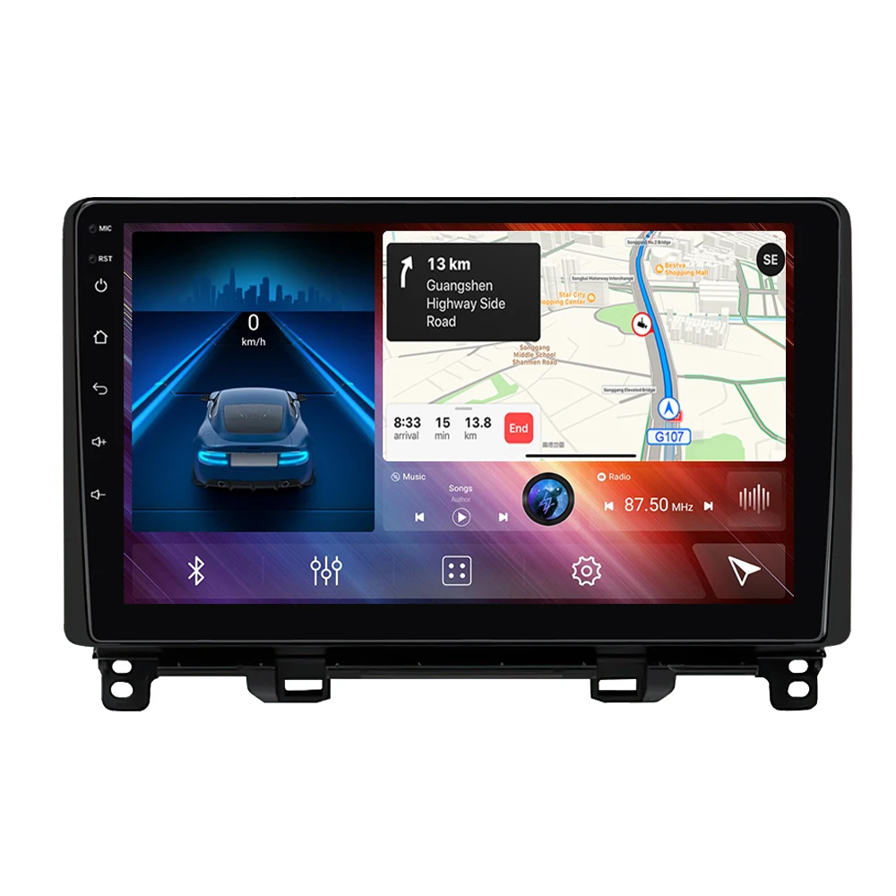 

MEKEDE MS Car play Player BT 5.0 Touch Car Screen 10 Inch Android Car Radio For Honda Fit Jazz 2020-2022