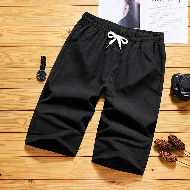 

2021 spring/summer season new young men fashion stretch five-cent pants men loose fashion casual shorts