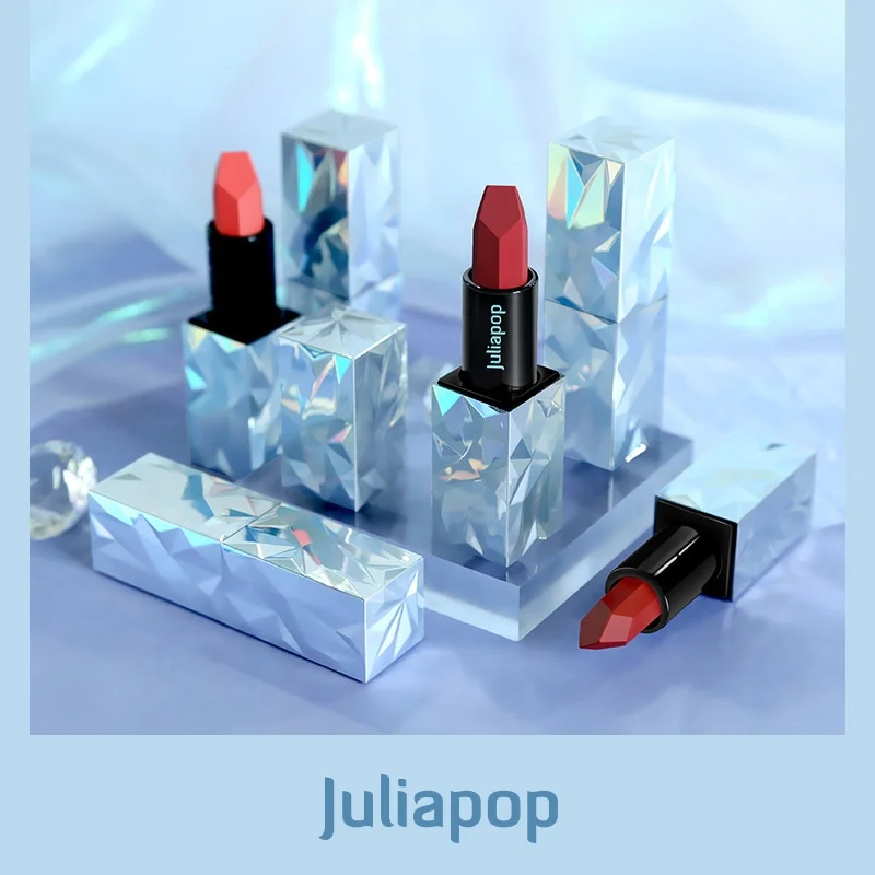 

Hot Selling High Quality Vegan Long Lasting Diamond Multi Colors Lipstick OEM Private Label Matte Lipstick