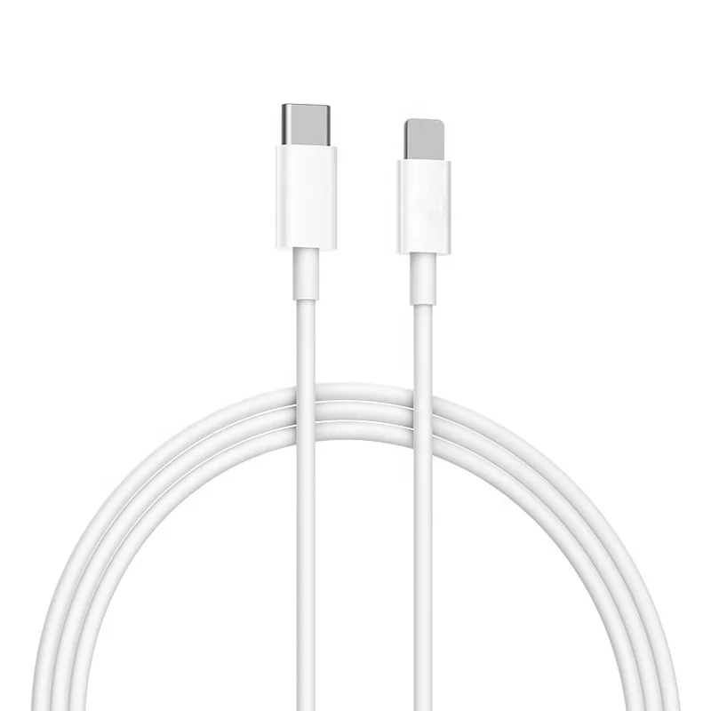 

Premium custom logo type c fast cable for iphone 11 12 pd 18W fast charging cable, White