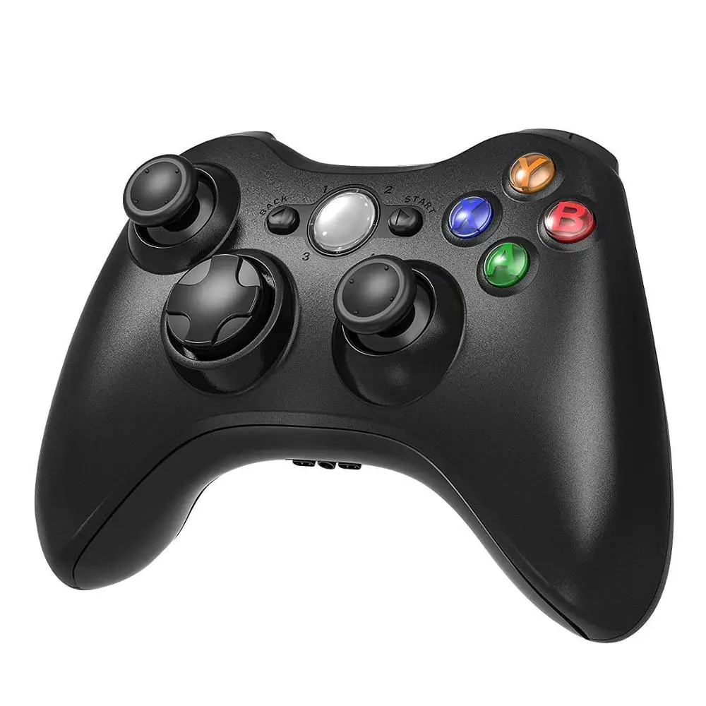 

Wireless Controller for Xbox 360, 2.4GHZ Game Joystick Controller Gamepad Remote for Xbox 360 Slim Console & PC Windows 7,8,10, 4 colors